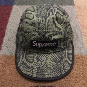 Supreme S/S 12 Snakeskin Camp Hat